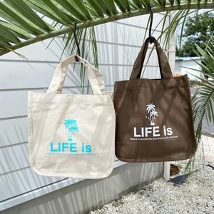 ★LIFE is オリジナルミニトートバッグ￥1,000（¥1,100）