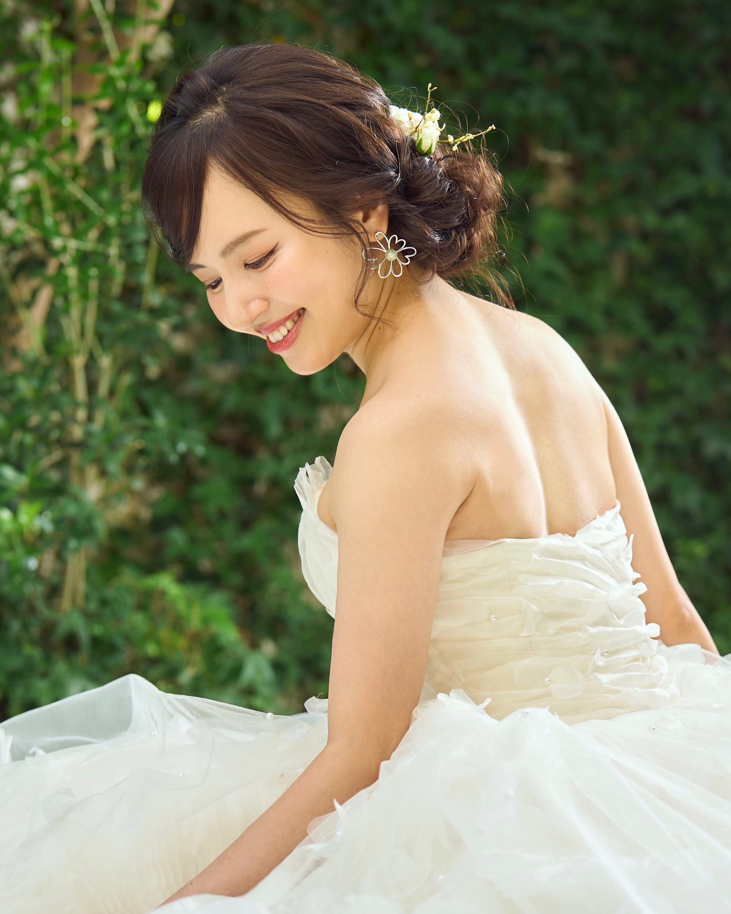 Bijou de M(ビジュードエム)｜プチお星さまピアス（片耳用）/イエロー