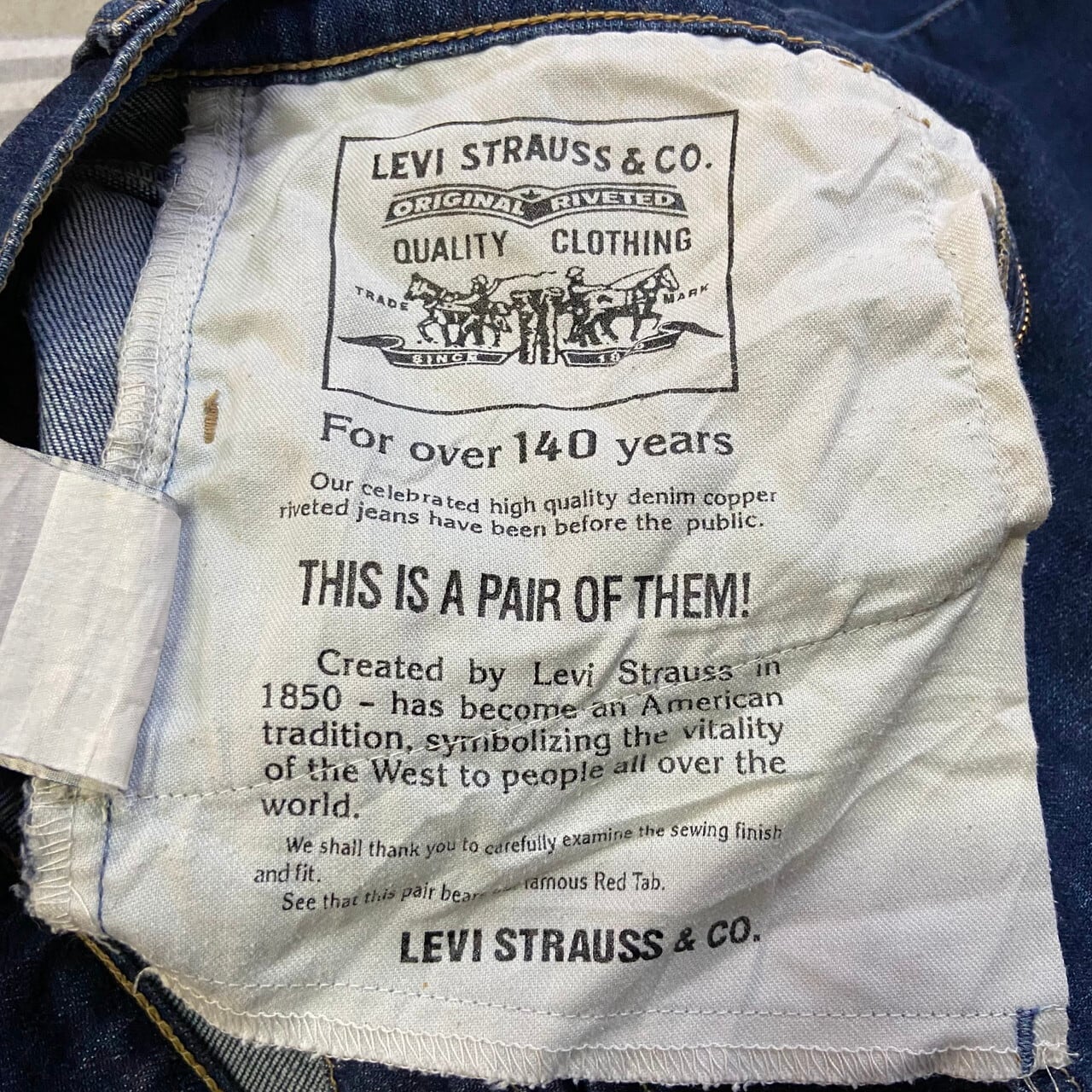 00年代 ユーロ企画 Levi's リーバイス 595 デニムパンツ ジーンズ レディースw28 古着 00s ヴィンテージ ビンテージ  濃色【デニムパンツ】【CS2212-50】【AN20】【PS2307P】 | cave 古着屋【公式】古着通販サイト