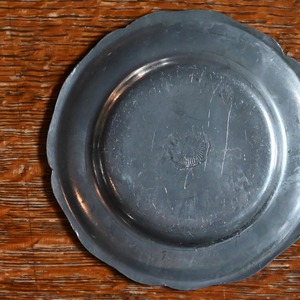Pewter Plate / ピューター プレート【E】〈 お皿・エタン・収納・店舗什器・食器・アンティーク・ヴィンテージ 〉113967