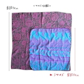 No.006 | リサイクルサリースカーフ Sサイズ