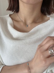 MSAターコイズミニネックレス