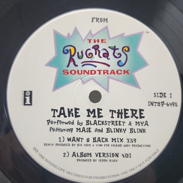 Blackstreet & Mya Featuring Ma$e And Blinky Blink / Take Me There [INT8P-6495] - 画像2