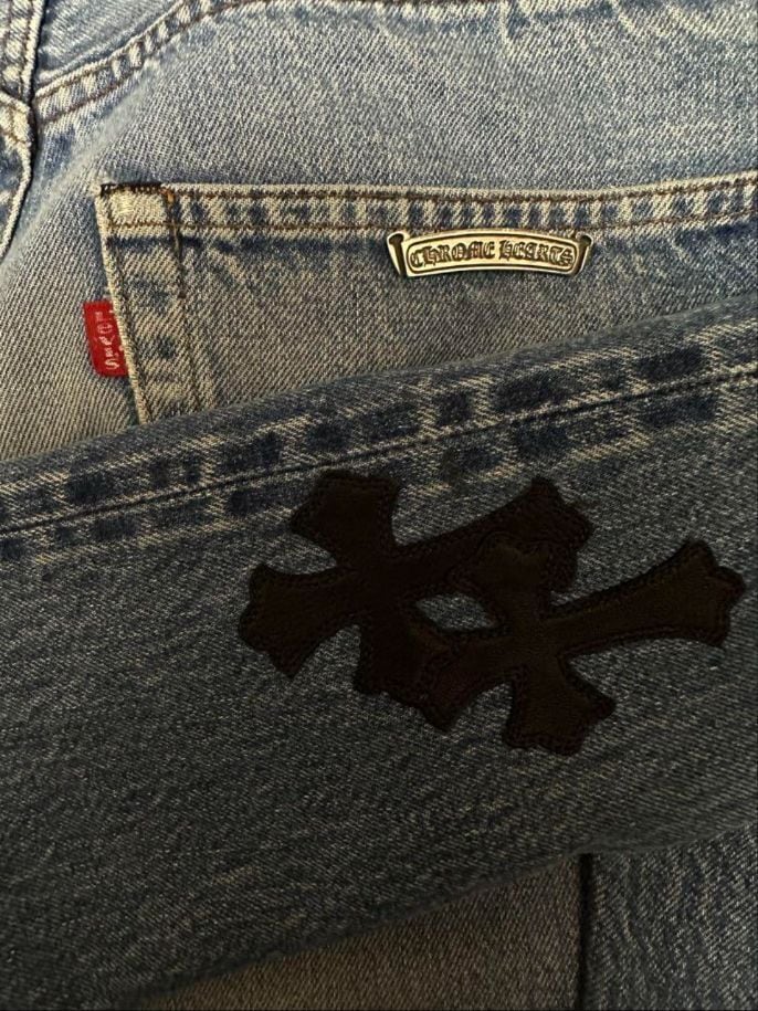専用ページ：CHROME HEARTS クロムハーツ × Levi's 501 クロスパッチ