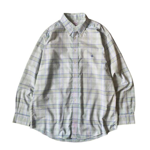 "90s-00s Brooks Brothers" check shirt
