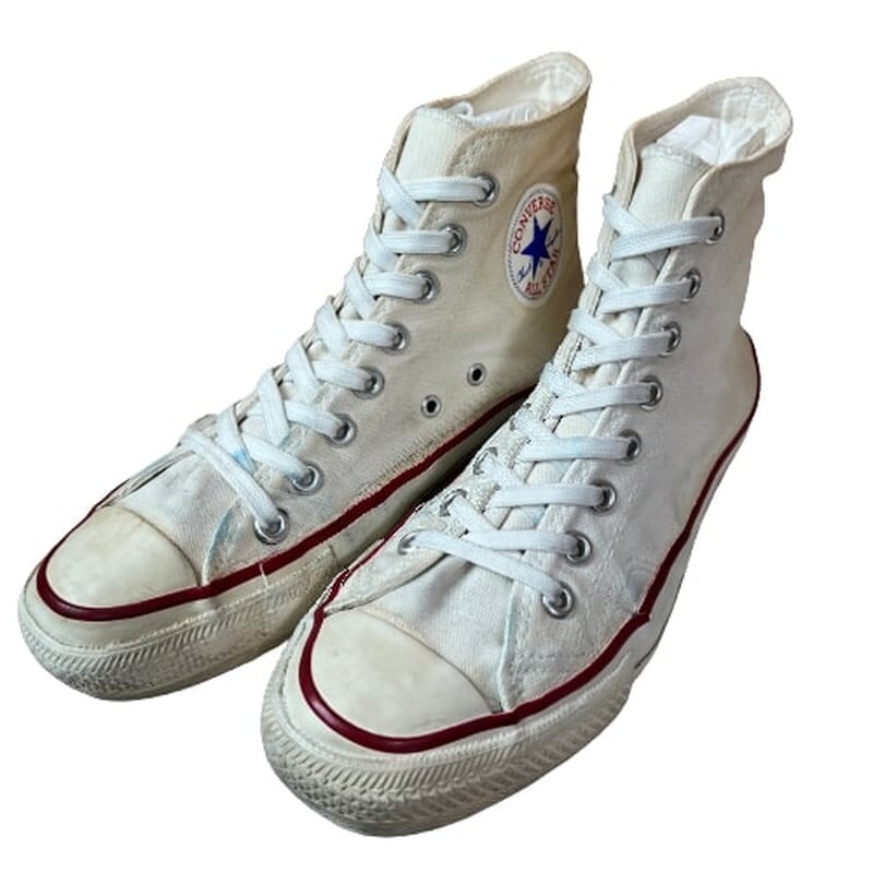 90s日本製Converse All Starコンバースオールスター生成り当て布