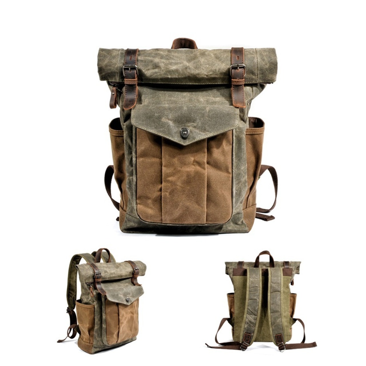 Retro Canvas Backpack / レトロ キャンバス バックパック