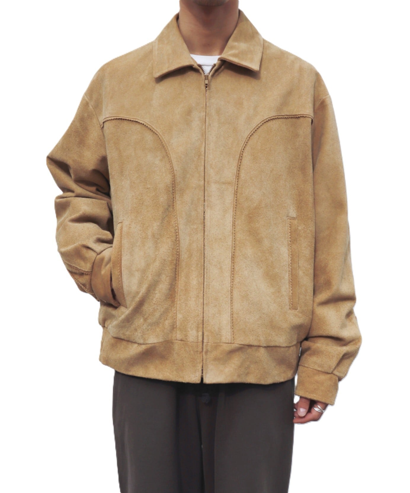 UNUSED / US2516 SUEDE JACKET (BEIGE) | AfterSchool (アフター