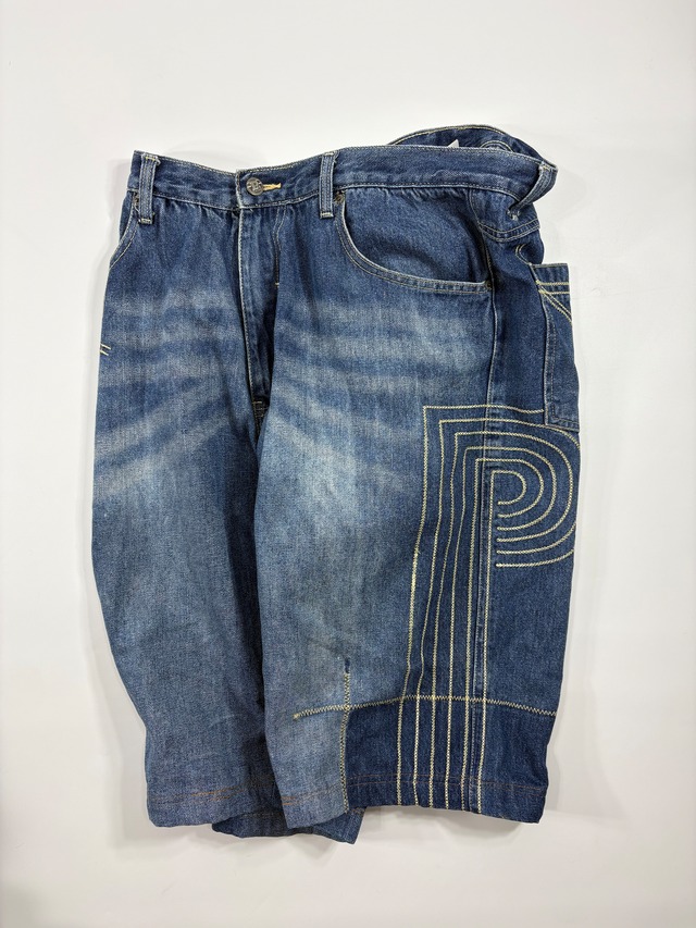 PLAYERZ 69 Baggy Denim Shorts