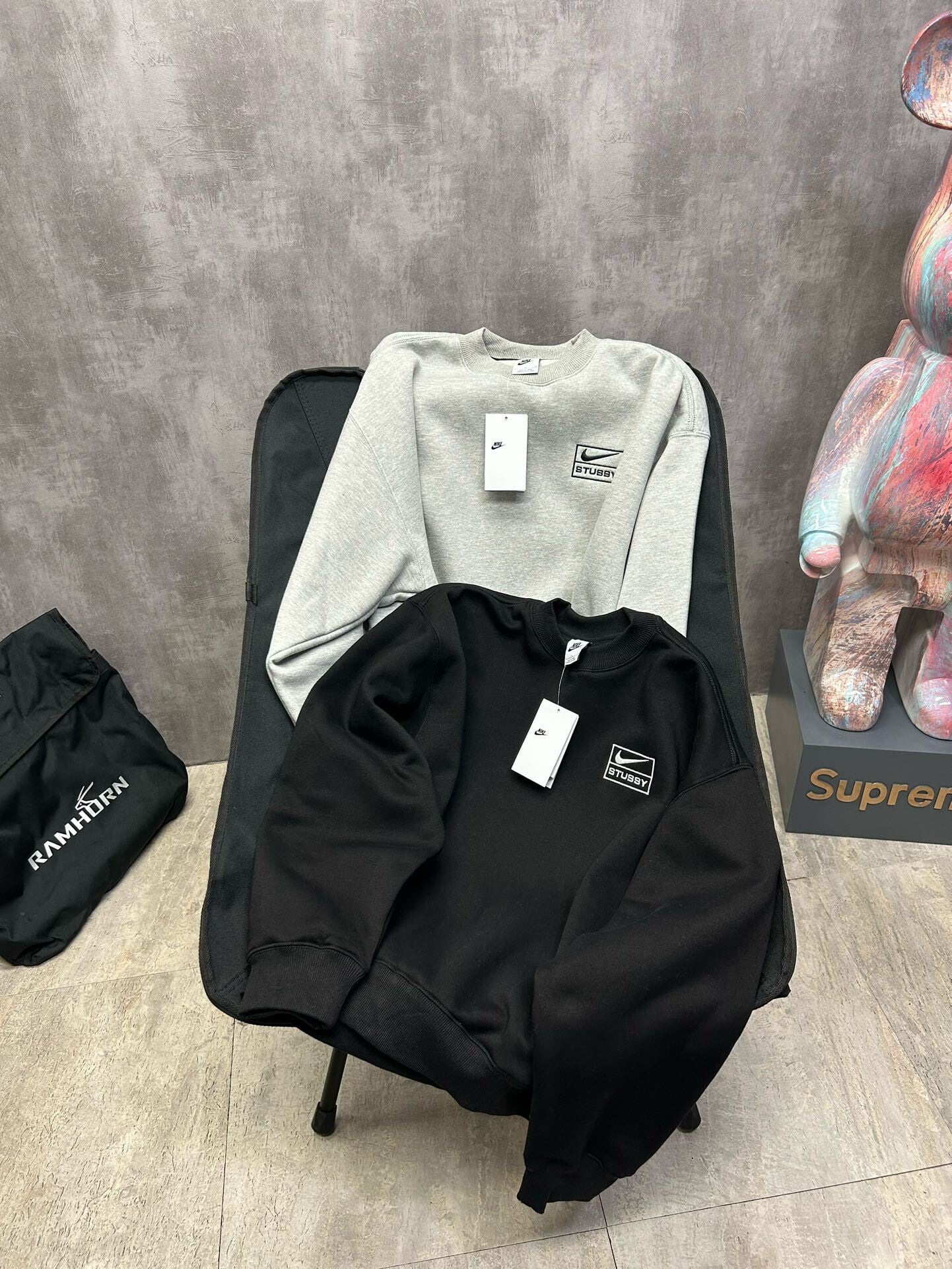 STUSSY NIKE コラボ ステューシー ナイキ トレーナー スウェット 長袖 | スーパー屋