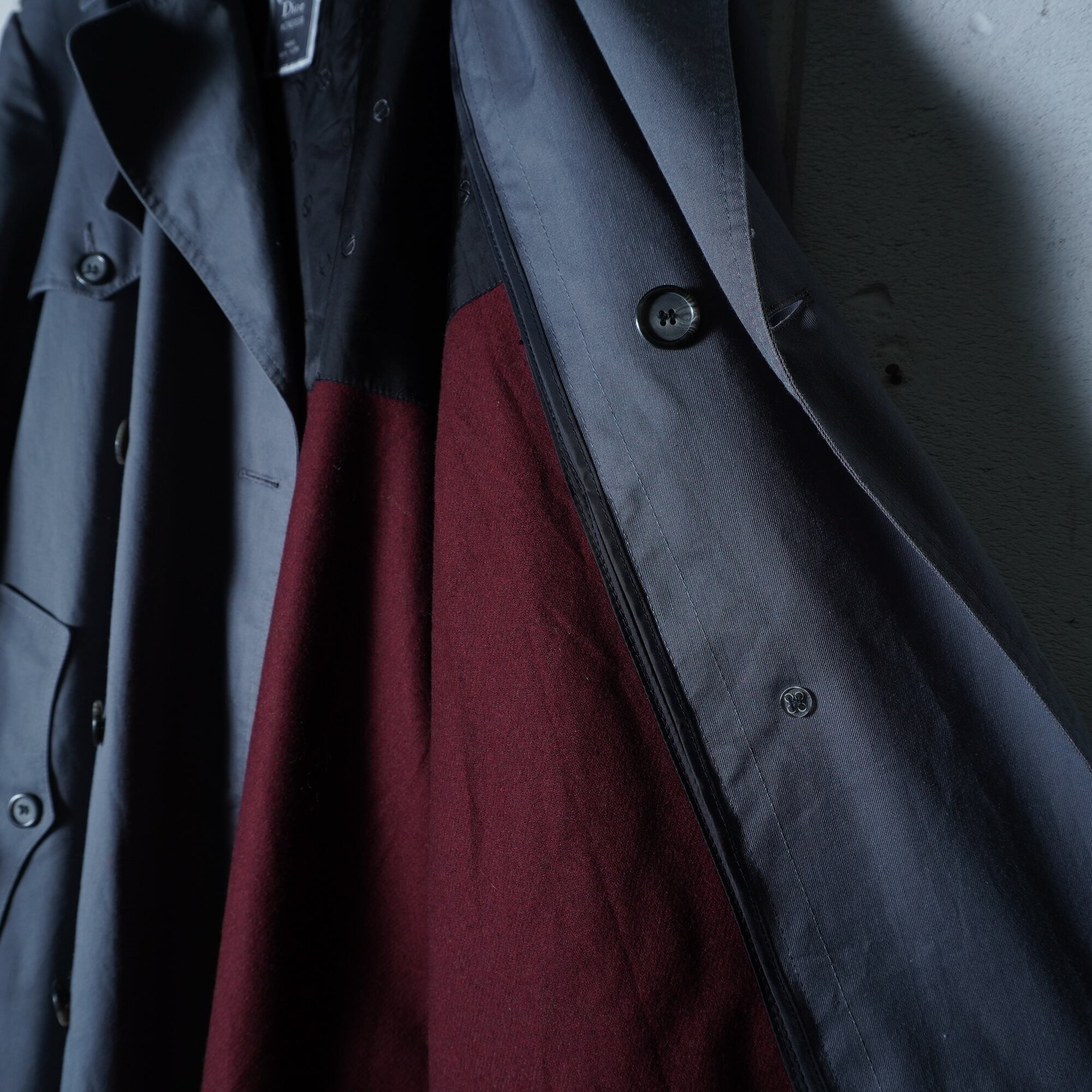 Christian Dior】クリスチャンディオール 完品 トレンチコート 40s