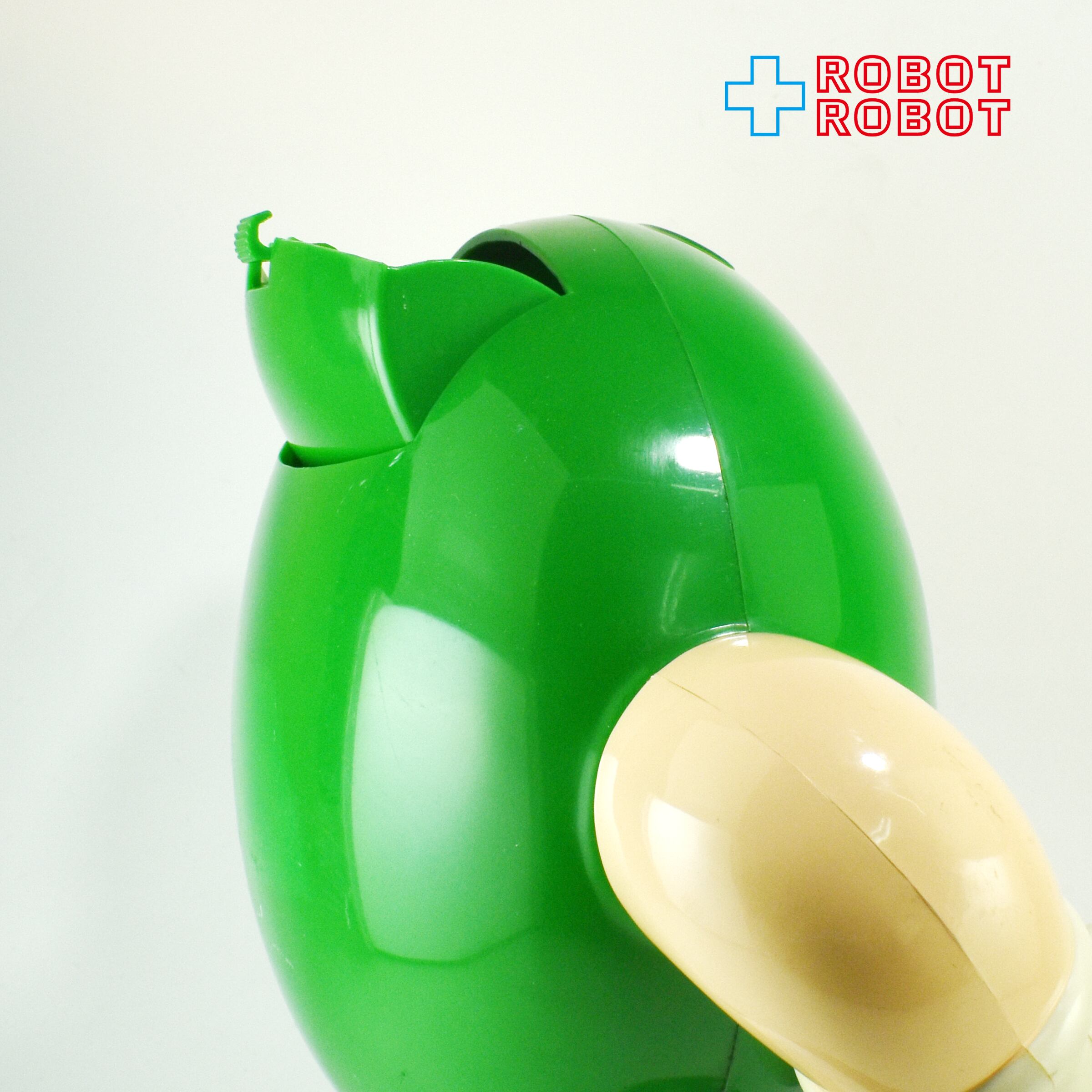 M&M's ディスペンサー グリーン オレンジチョコ持ち エムアンドエムズ