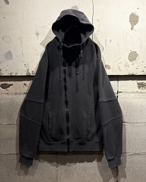 【Caka otto】Zip Gimmick Vintage Hooded Jacket