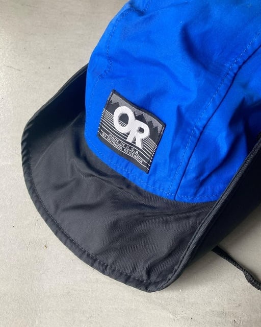 90s Outdoor Reseach アウトドア リサーチ ゴアテックス ハット ブルー