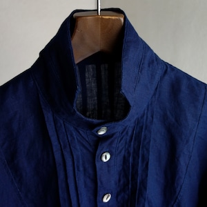 victorians maquignon indigolinen overshirt