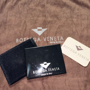 vintage BOTTEGA VENETA purple leather × nylon hand bag