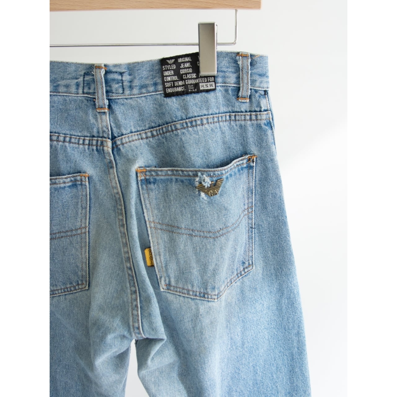 ARMANI JEANS アルマーニジーンズ リネン デニムジャケット 新品