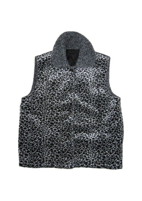 leopard vest
