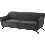 ヴェルト 3人掛 木フレーム ポケットコイル Sバネ ウィービングベルト スチール 粉体塗装 ポリエステル