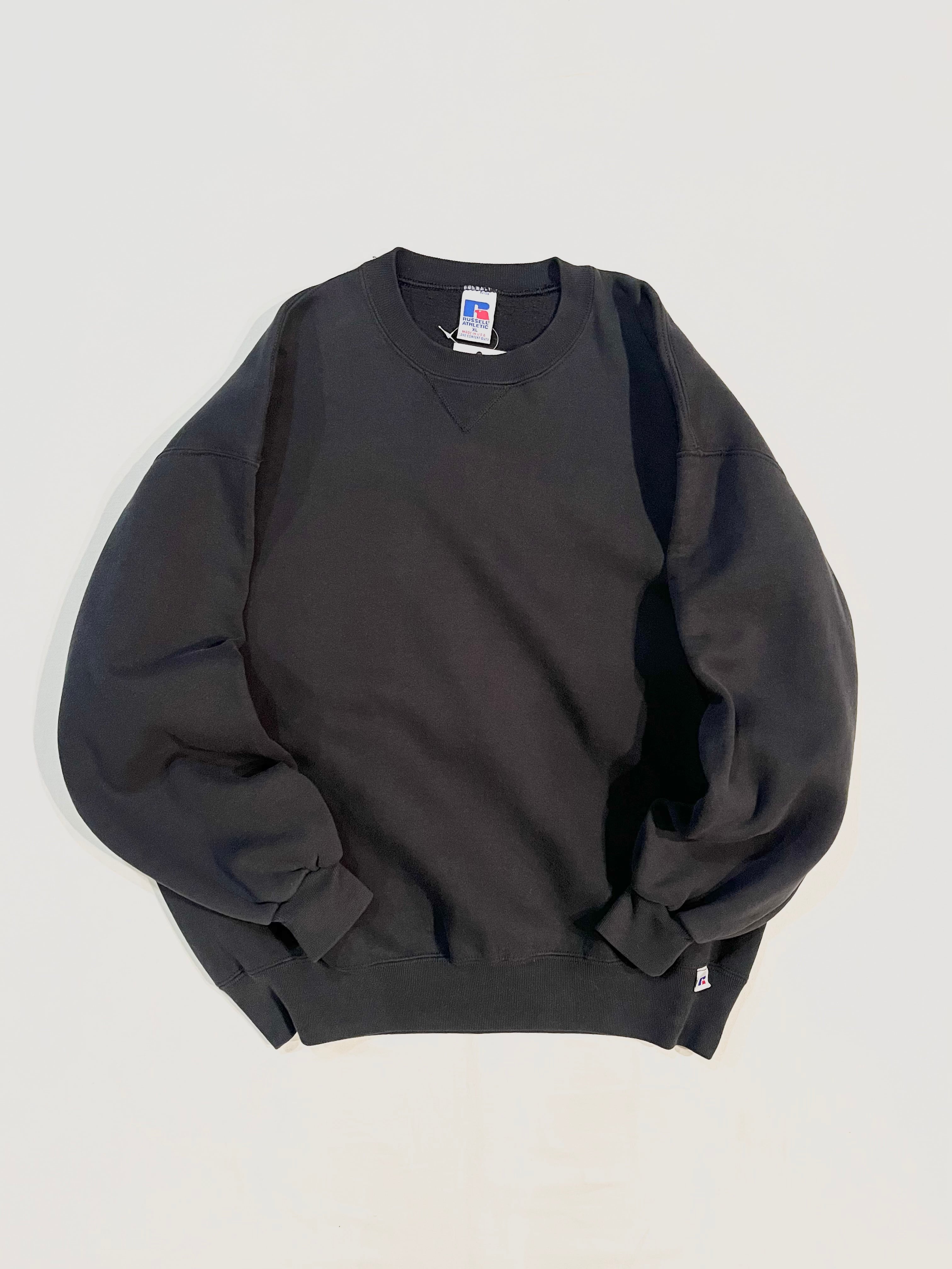 1990s Russell Athletic henry neck hoodie | Lily online shop