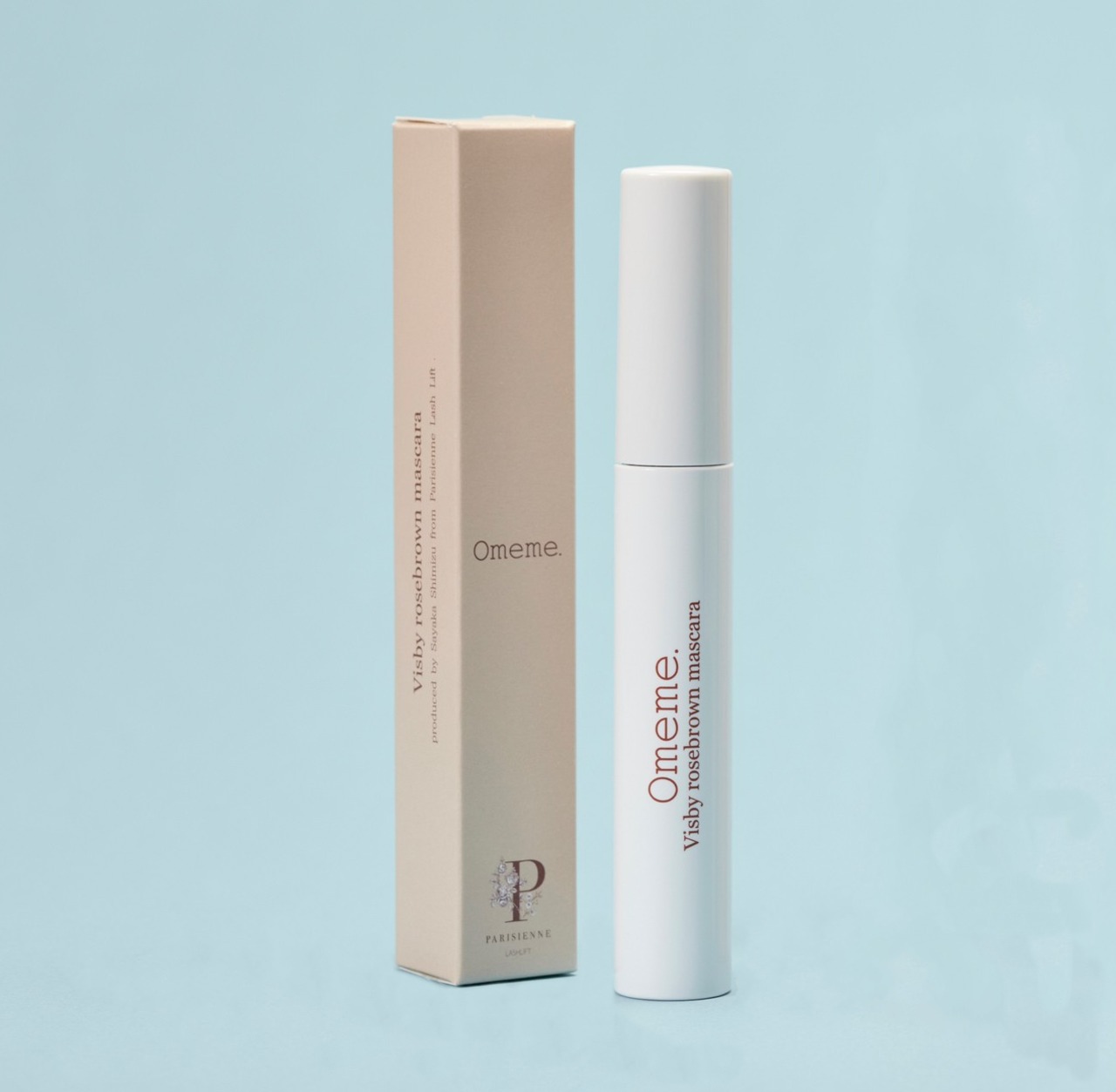 Omeme. Mascara -Visby rosebrown-
