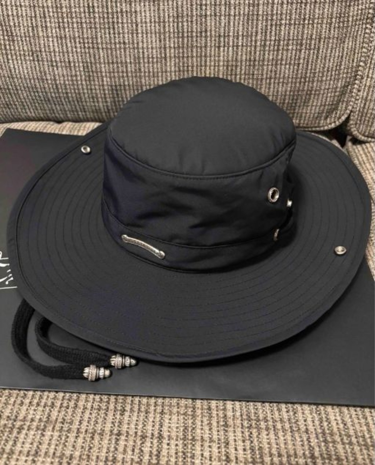 CHROME HEARTS クロムハーツ ナイロン バケット ハット 帽子 