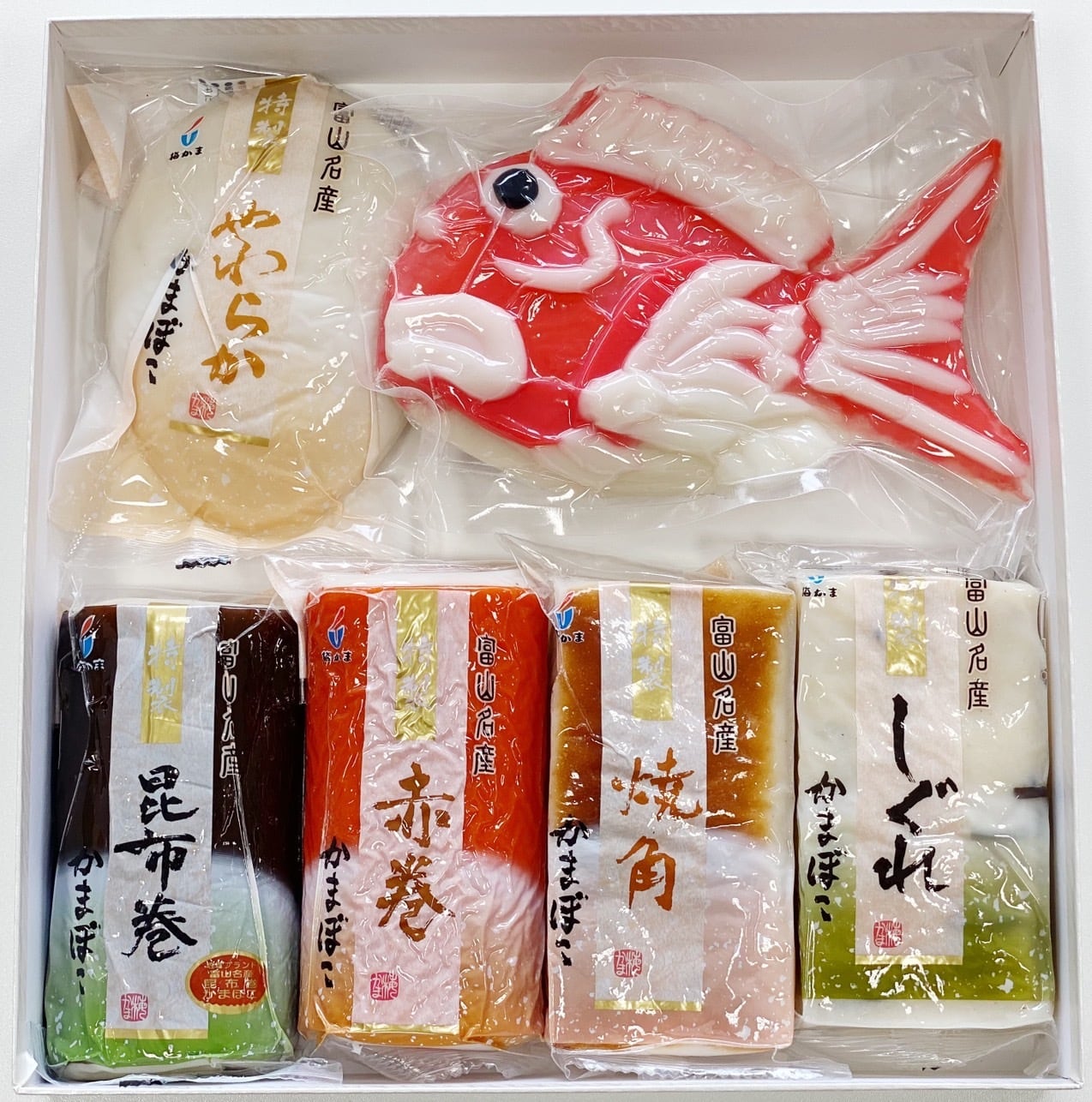 梅かま】 富山名産 味紀行赤巻 かまぼこ 蒲鉾 カマボコ （冷蔵) | 一伍一十問屋