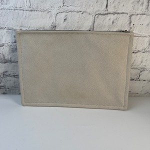 HERMES エルメス   ラムスキン ポーチ ホワイト A-8457