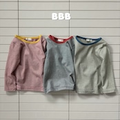 韓国子供服 / 26Autumn / 〖取寄〗BBB / ダダストライプTシャツ / ユニセックス / キッズ服 *XXS~XL*