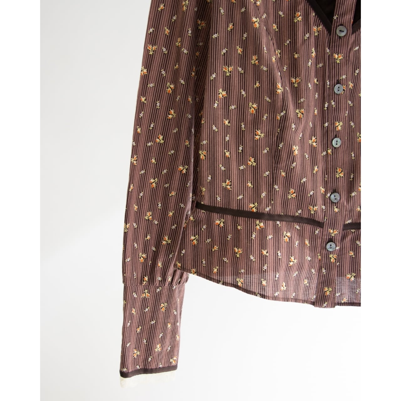 【PAUL&JOE】Made in France 90-00's 100% Cotton Blouse（ポールアンドジョー フランス製コットンブラウス）