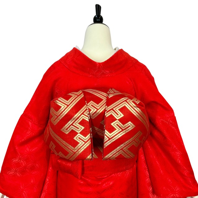 色打掛レンタル フルセット 赤無垢 035