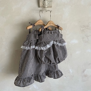 【先行〆7/9 23:59 5％OFF】2474 plaid pattern dress/ ANNESHIRLEY