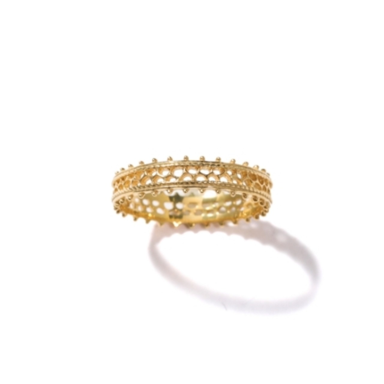 【受注生産】Sulanga指輪:ゴールドNAKED GOLD