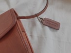 AMERICA 1990’s OLD COACH “Brown Leather” shoulder bag