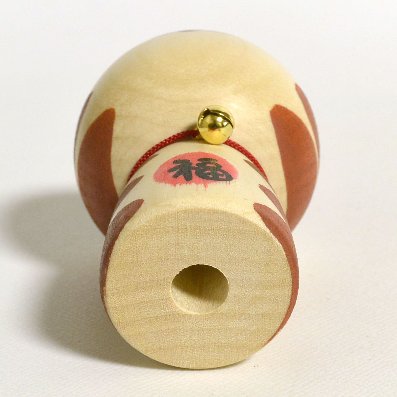 福ねここけし 約2寸 約6cm 鈴木敬 工人（作並系）#0359 | コケシア