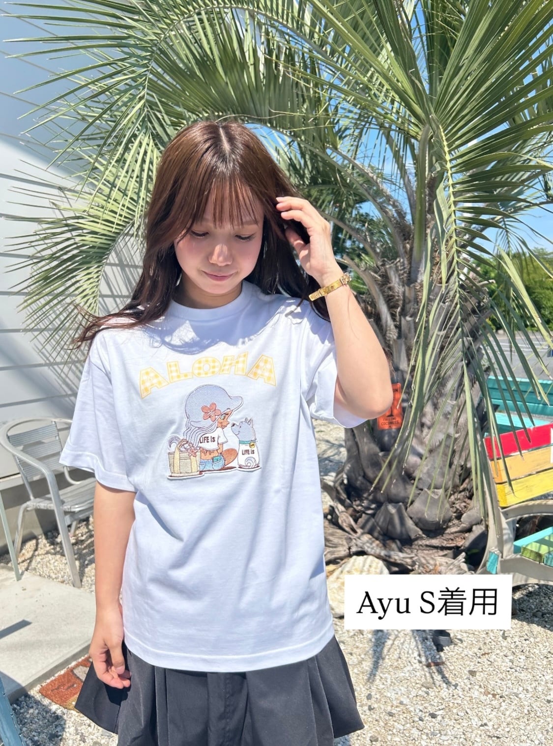 【mapuaコラボ】パラカALOHA ワッペンTシャツ ¥6,990+tax