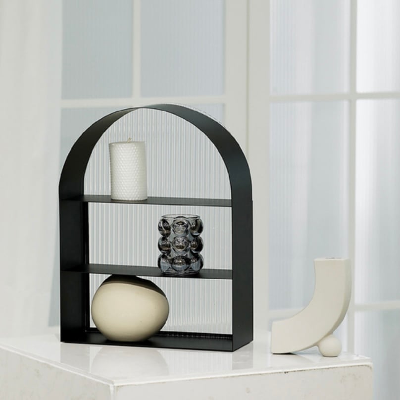 modern arch display shelf 2size 3colors / モダン アーチ