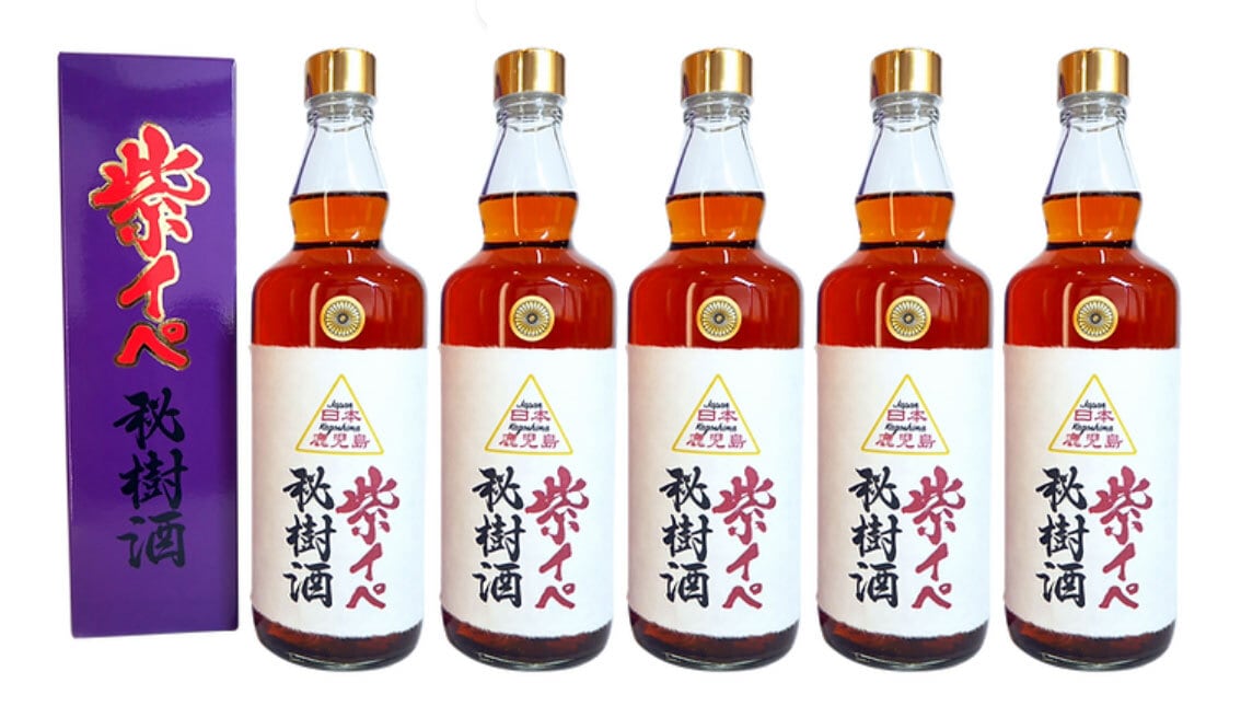 焼酎 秘樹酒 紫イペ 720ml（アルコール25%） かき沼オンラインストア 日本酒と焼酎 – 芋焼酎25度 ムラサキ芋 池の露 2本セット 焼酎