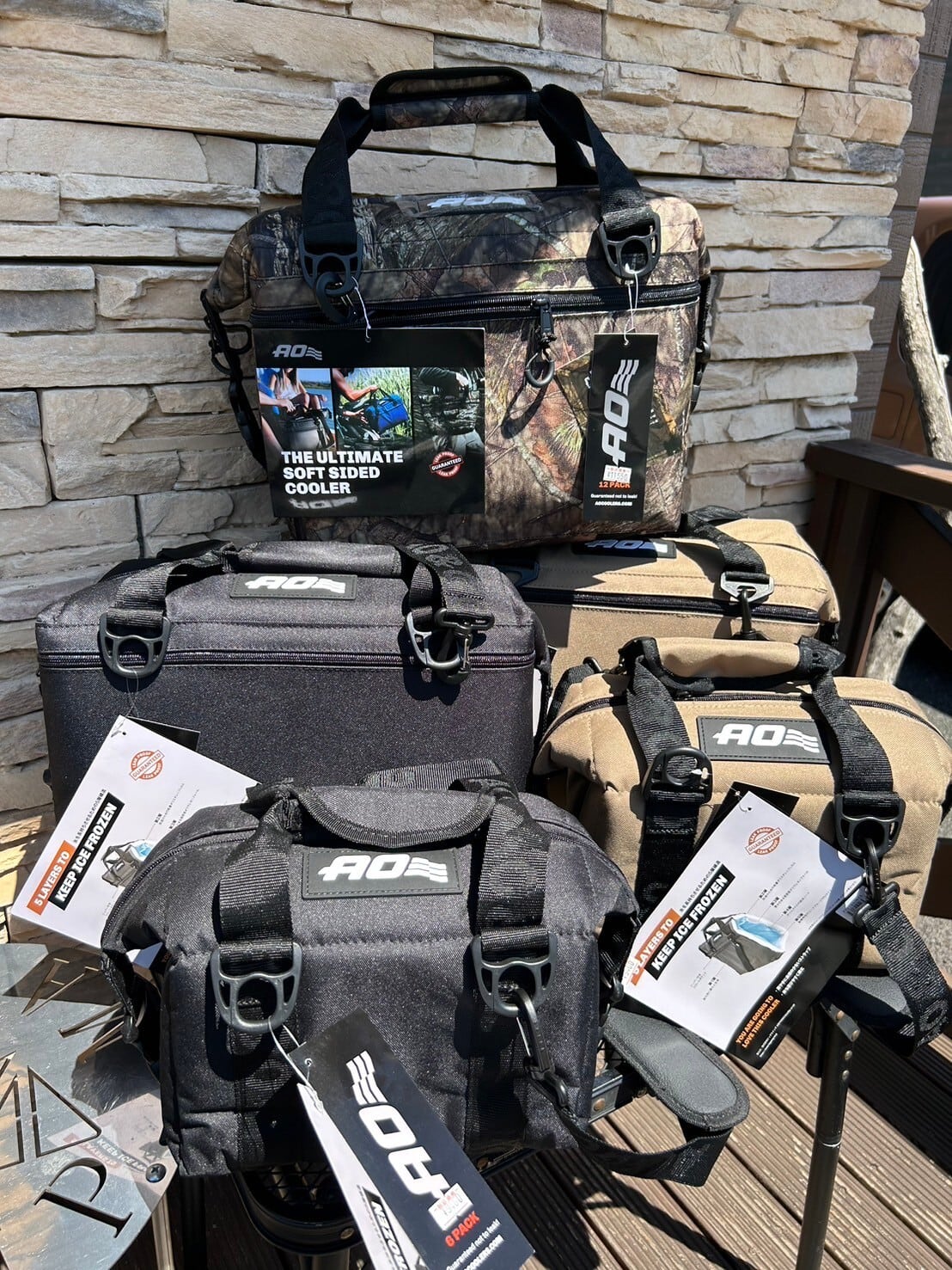 【AO Coolers】(エーオークーラーズ) 〈6パック 〉キャンバス ソフトクーラー