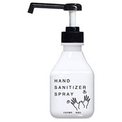 【業務用 大容量】 サニテートAハンドミスト モノトーンデザイン 300mL (指定医薬部外品) 本体 ミニサイズ ボトル 手指消毒用アルコール 手指消毒スプレー アルコール消毒液 手指消毒剤 詰め替え 手指消毒スプレー