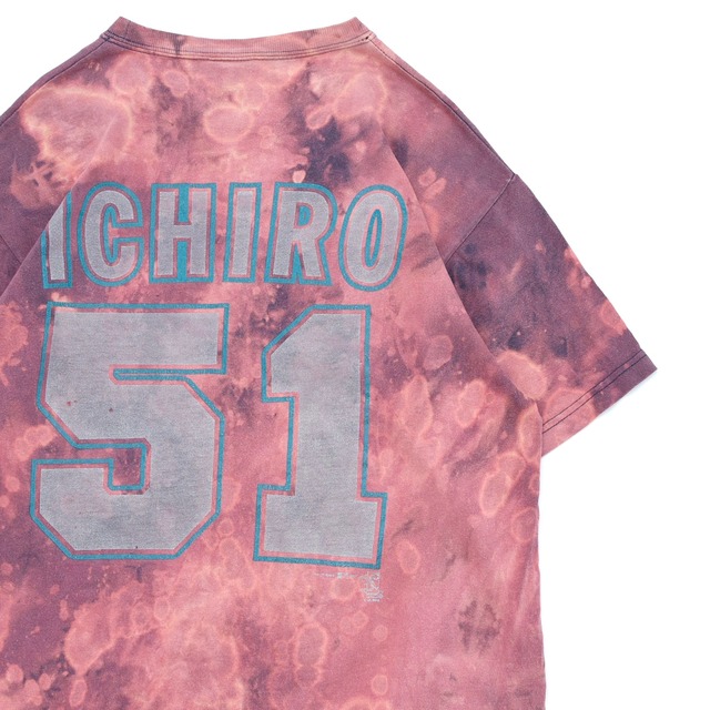 90's GEAR breaching custom "ICHIRO" T-shirt