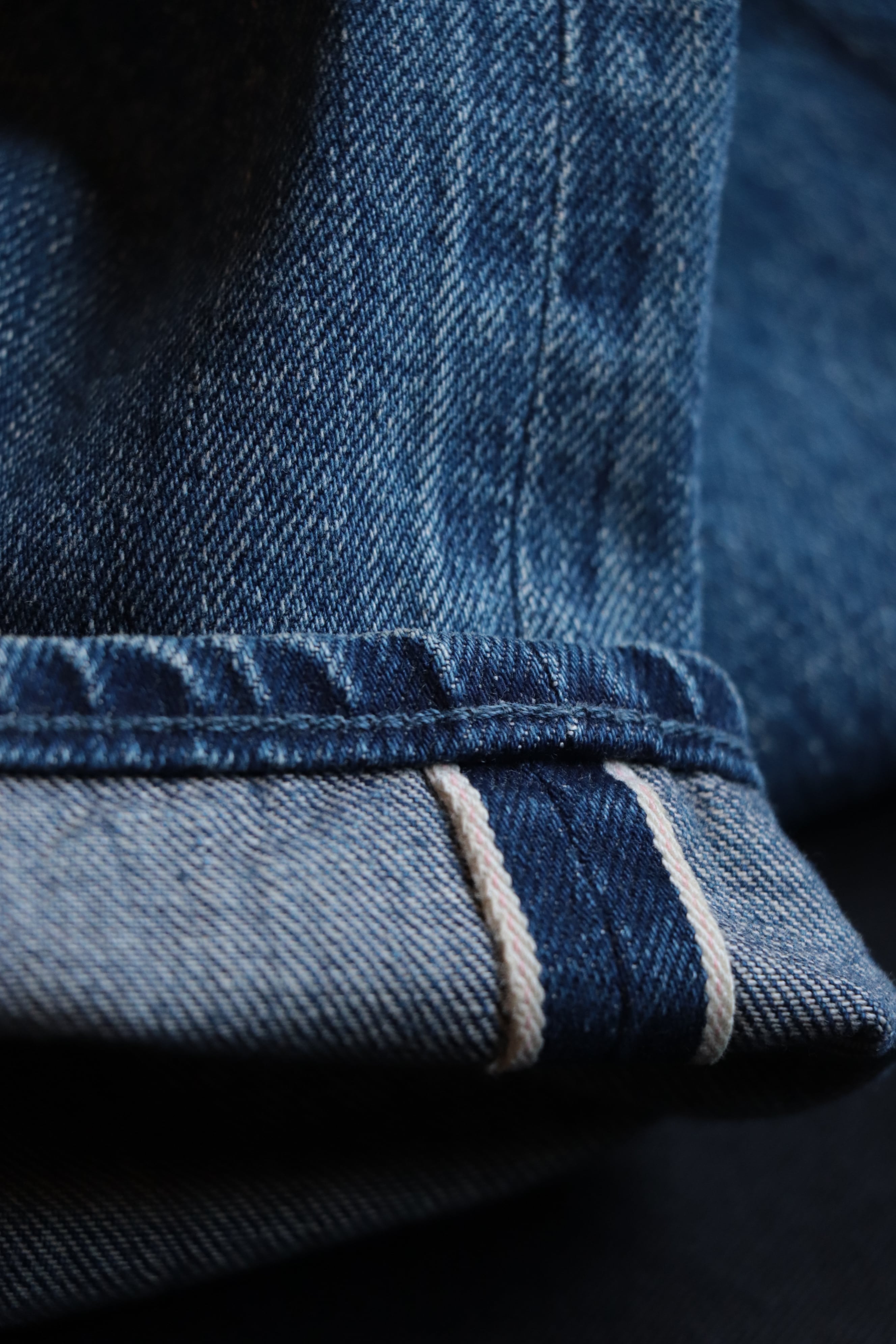 ANACHRONORM/アナクロノーム CINCHBACK DENIM EASY PANTS INDIGO AGING