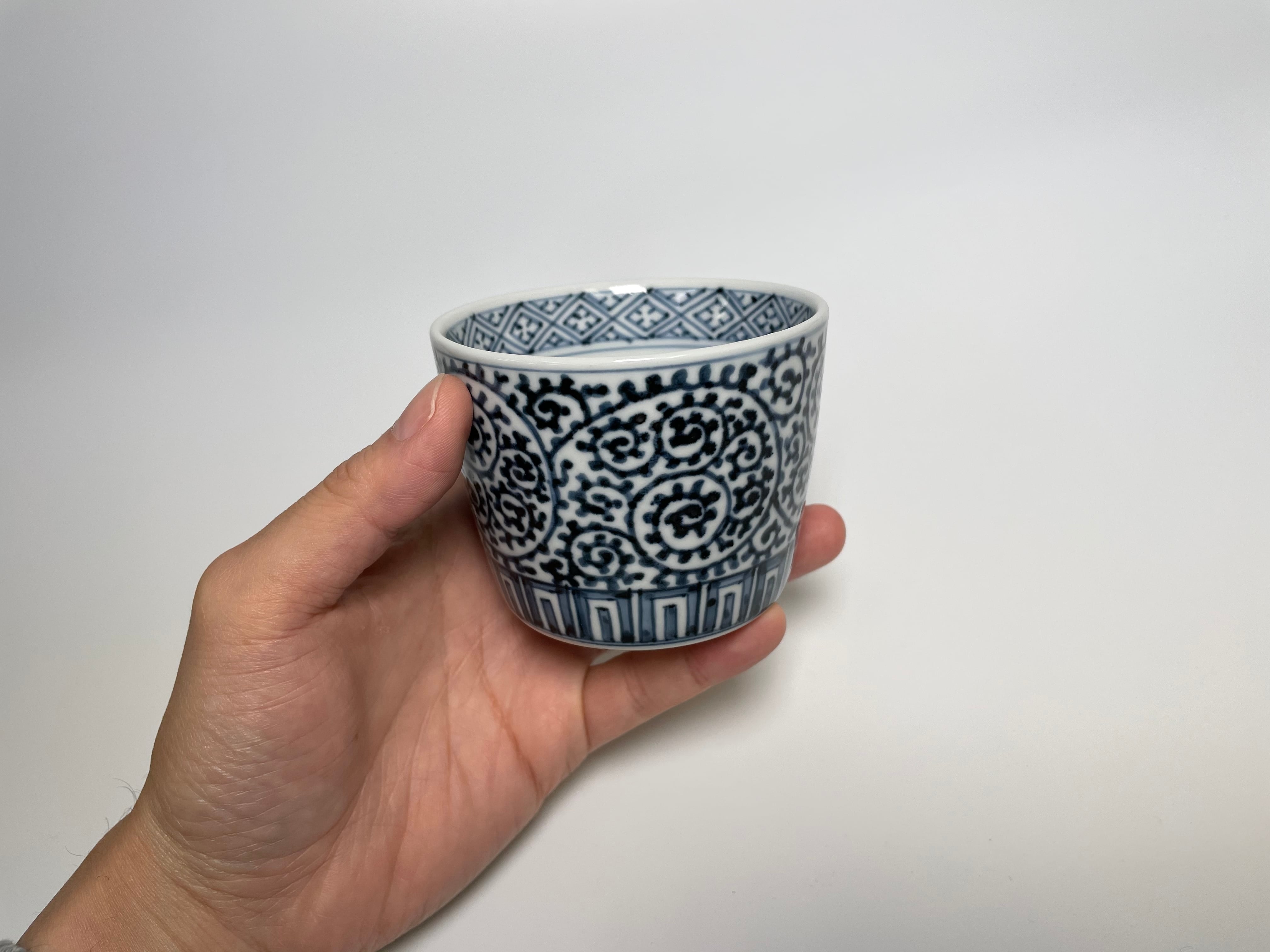 そば猪口 蛸唐草 | yutagurashi