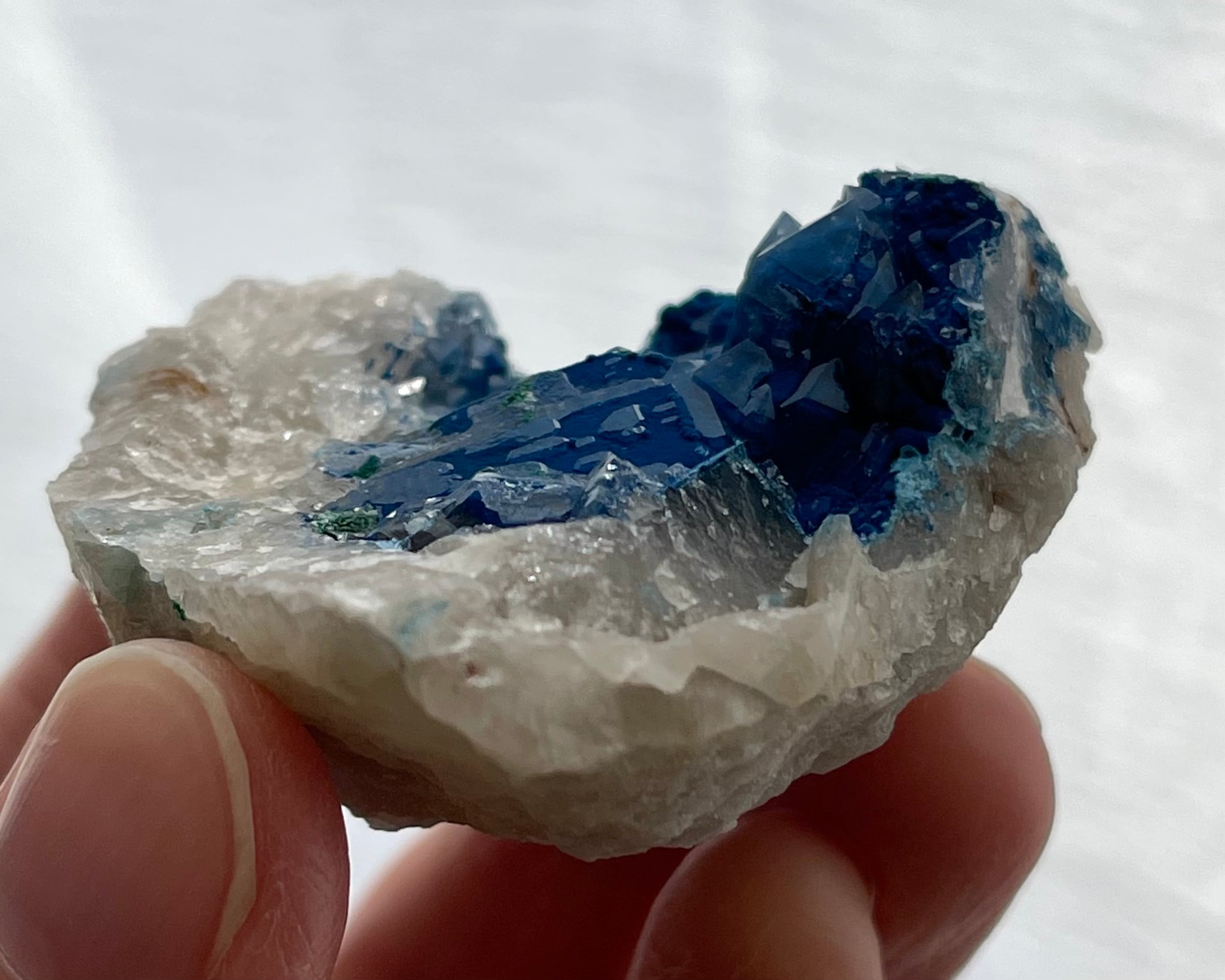 シャッタカイト / クォーツ【Shattuckite in Quartz】ナミビア産