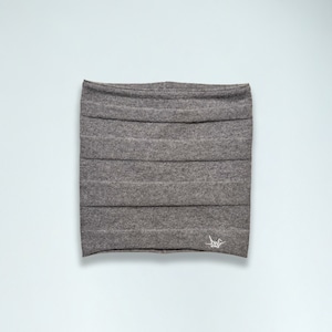 【数量限定12点】カシミヤ・スヌード(グレー)|つるや旅館 × マイカシミヤ