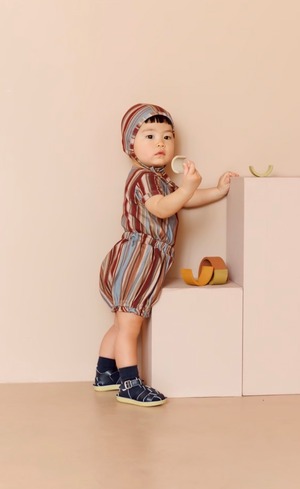 【即納】＆pal multi stripe bloomers