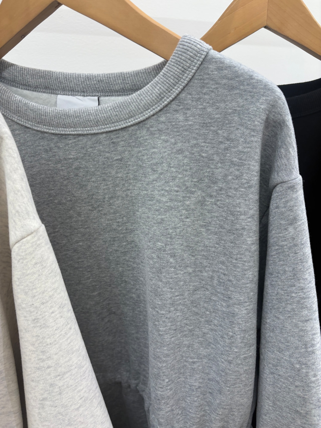 le vent souffle ドロスト付き　裏起毛ワンピース　097