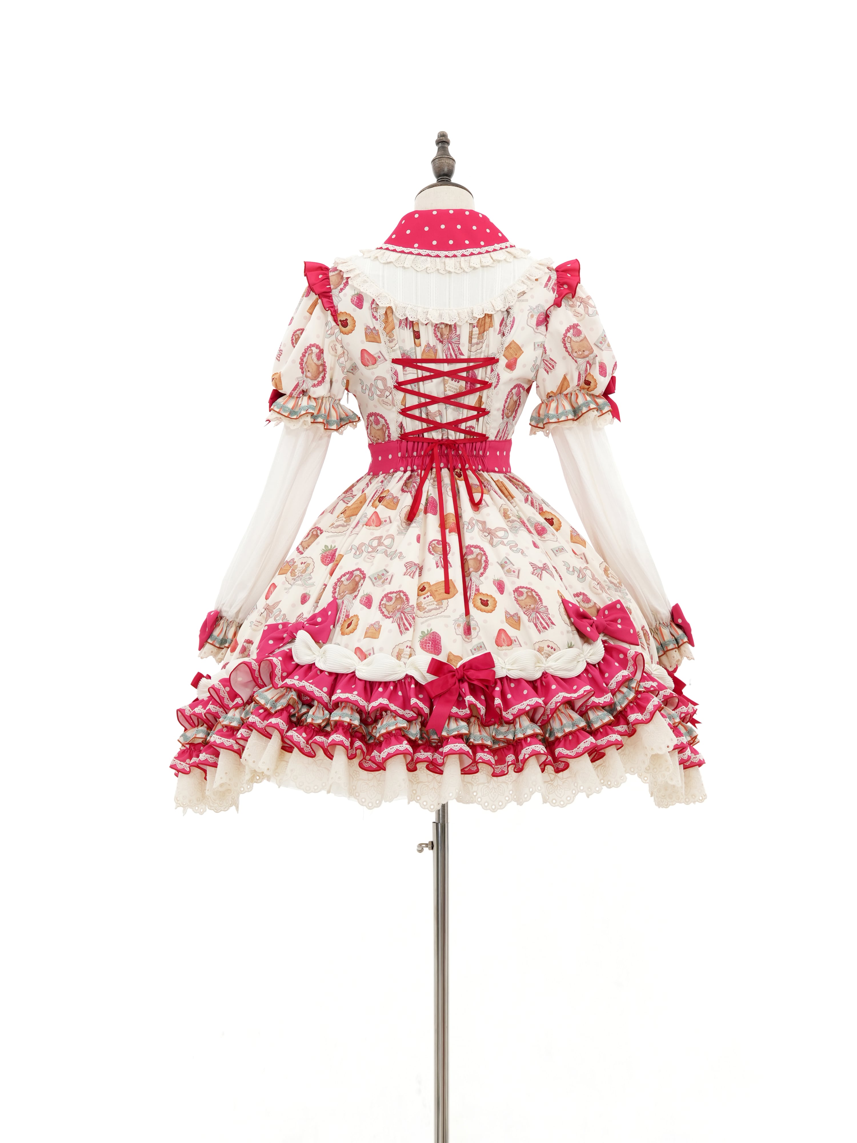 新宿店先行受注予約】TEDDY STRAWBERRY LABEL ホイップデコラ