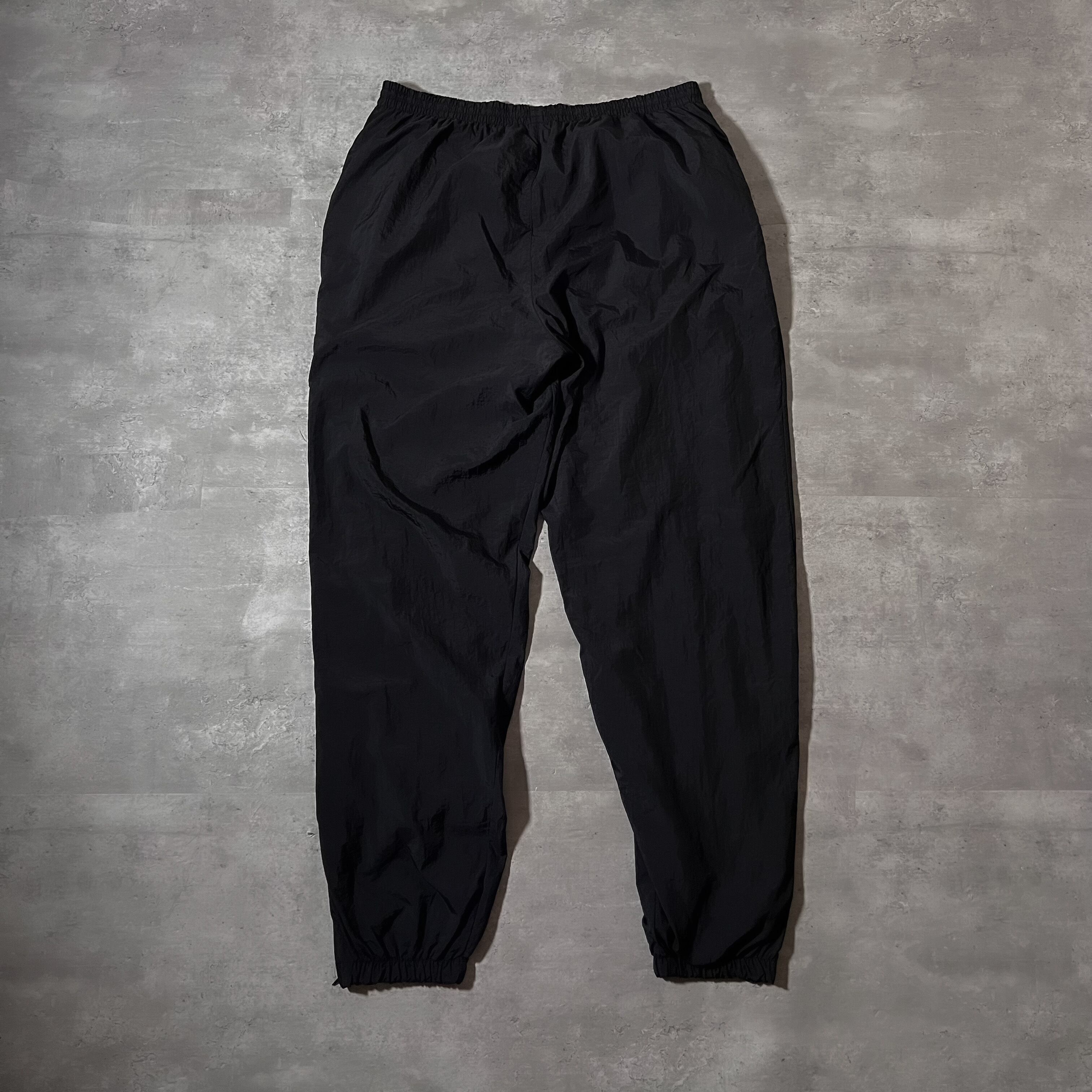 90s “adidas” Trefoil logo black nylon pants 90年代 アディダス ...