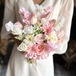 ピンクチューリップ×ガーベラクラッチブーケ☆